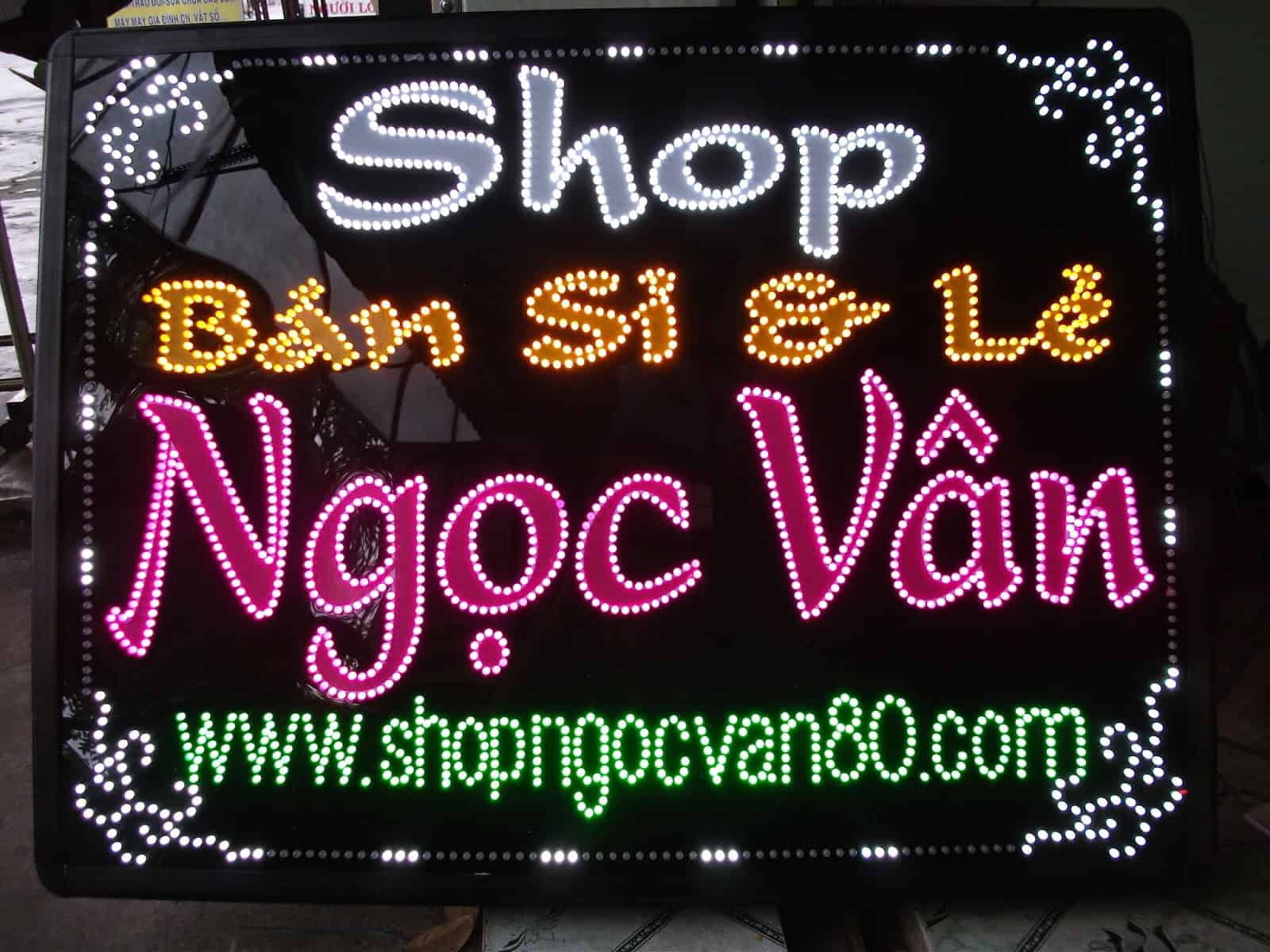 bảng hiệu đèn led - VNGroup